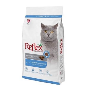 غذای خشک گربه با طعم سالمون و ماهی کولی