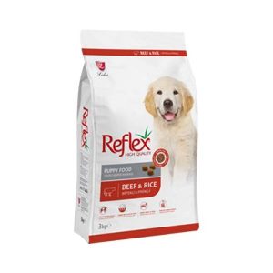 غذای خشک توله سگ با طعم گوشت گاو رفلکس