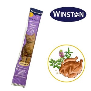 بستنی گربه وینستون با طعم مرغ و بیوتین