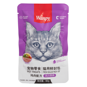 سوپ گربه ونپی با طعم مرغ و سبزیجات